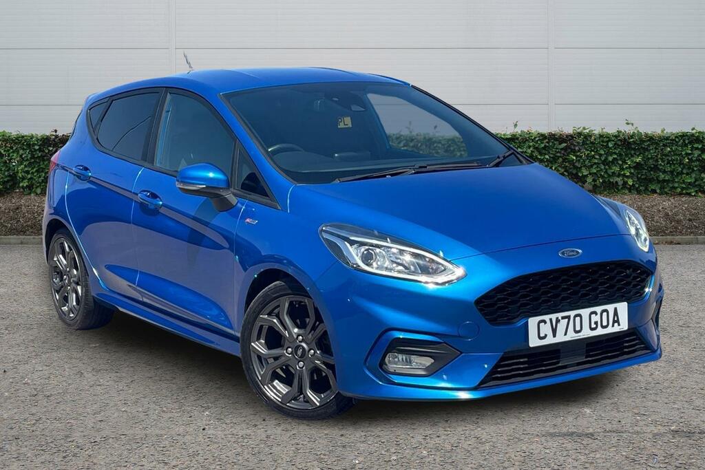 Ford Fiesta 1.0 Ecoboost Hybrid Mhev 125 St-line Edition CV70GOA Blue