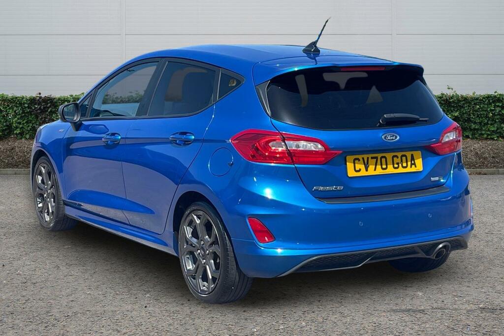 Ford Fiesta 1.0 Ecoboost Hybrid Mhev 125 St-line Edition CV70GOA Blue #2