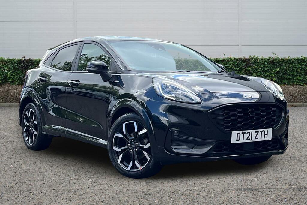 Ford Puma 1.0 Ecoboost Hybrid Mhev St-line X Black