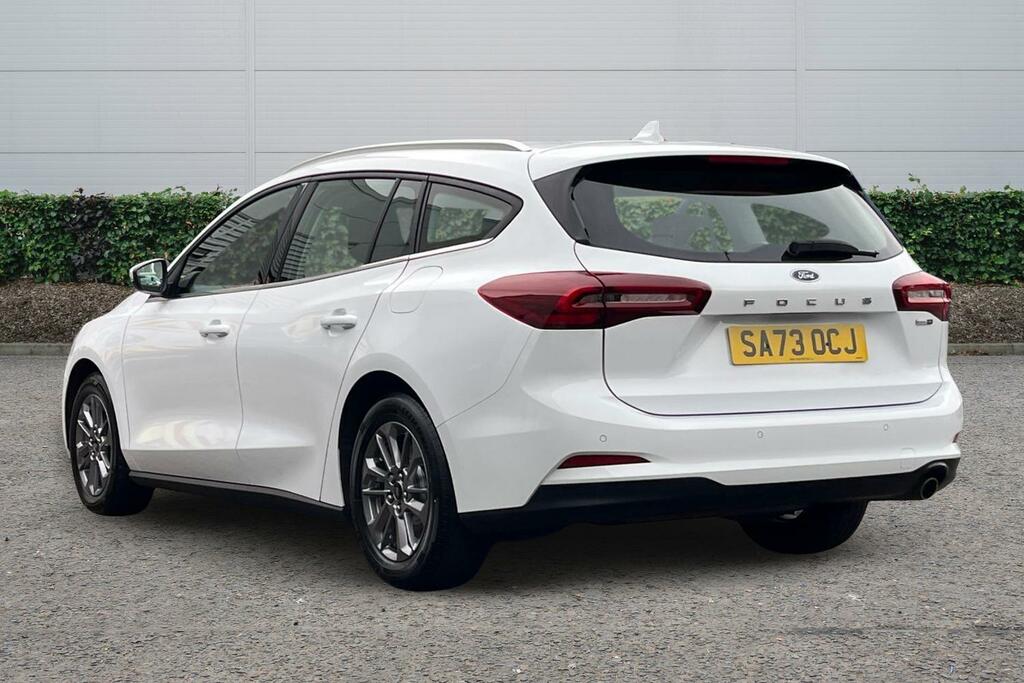 Ford Focus 1.0 Ecoboost Hybrid Mhev 155 Titanium SA73OCJ White #2