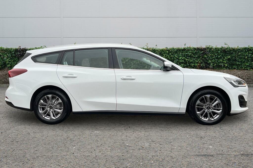 Ford Focus 1.0 Ecoboost Hybrid Mhev 155 Titanium SA73OCJ White #3