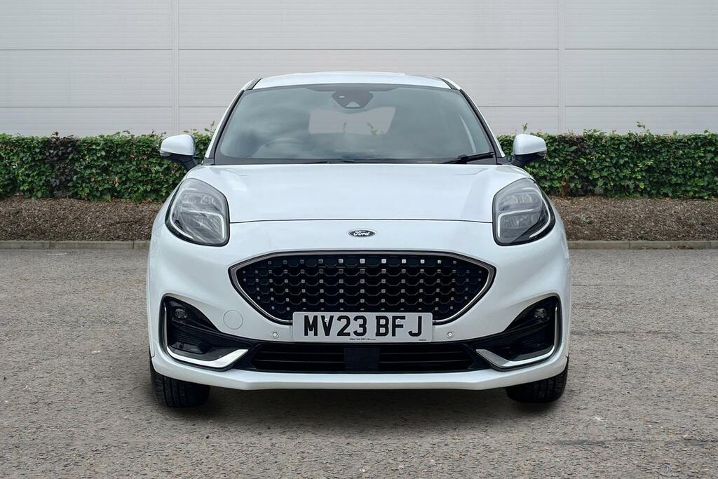 Ford Puma 1.0 Ecoboost Hybrid Mhev 155 St-line Vignale MV23BFJ White #4