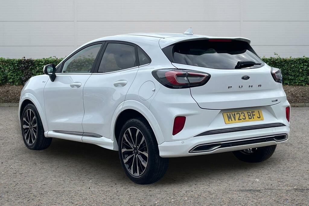 Ford Puma 1.0 Ecoboost Hybrid Mhev 155 St-line Vignale MV23BFJ White #2