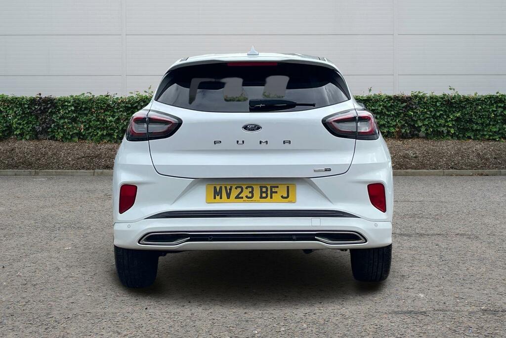 Ford Puma 1.0 Ecoboost Hybrid Mhev 155 St-line Vignale MV23BFJ White #5