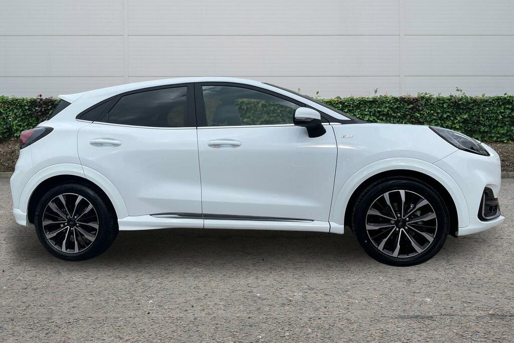 Ford Puma 1.0 Ecoboost Hybrid Mhev 155 St-line Vignale MV23BFJ White #3