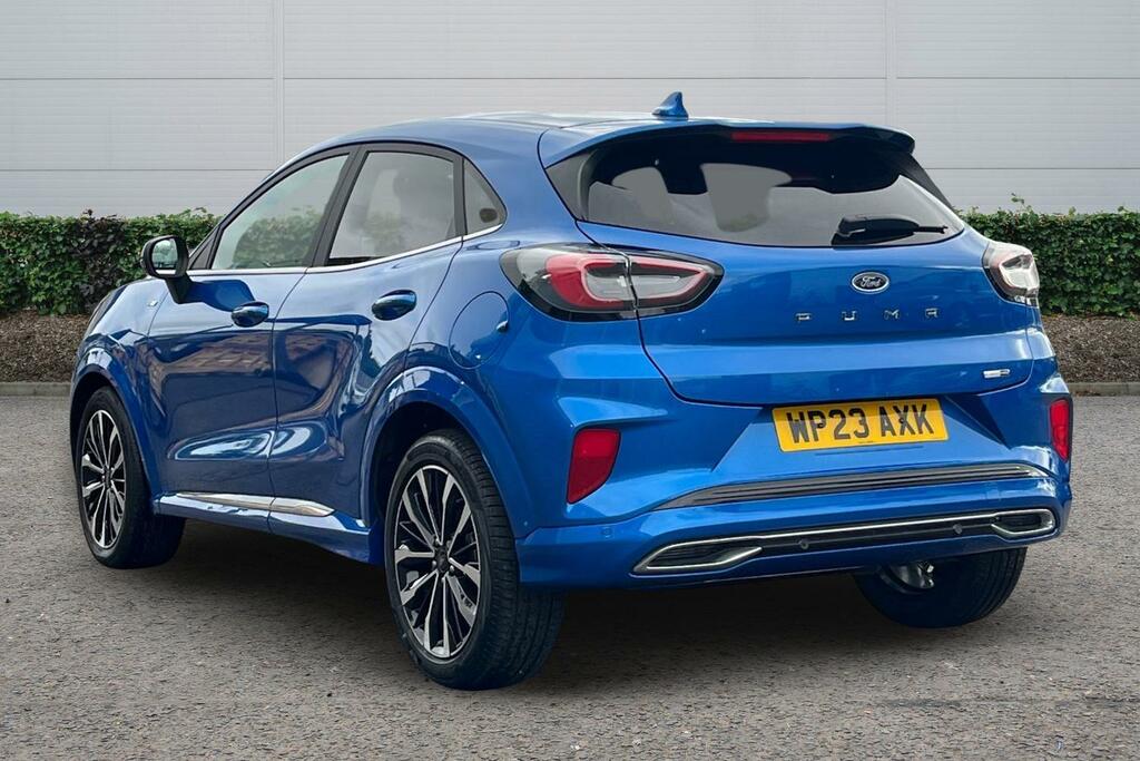 Ford Puma 1.0 Ecoboost Hybr Mhev 155 St-line Vignale Dct WP23AXK Blue #2