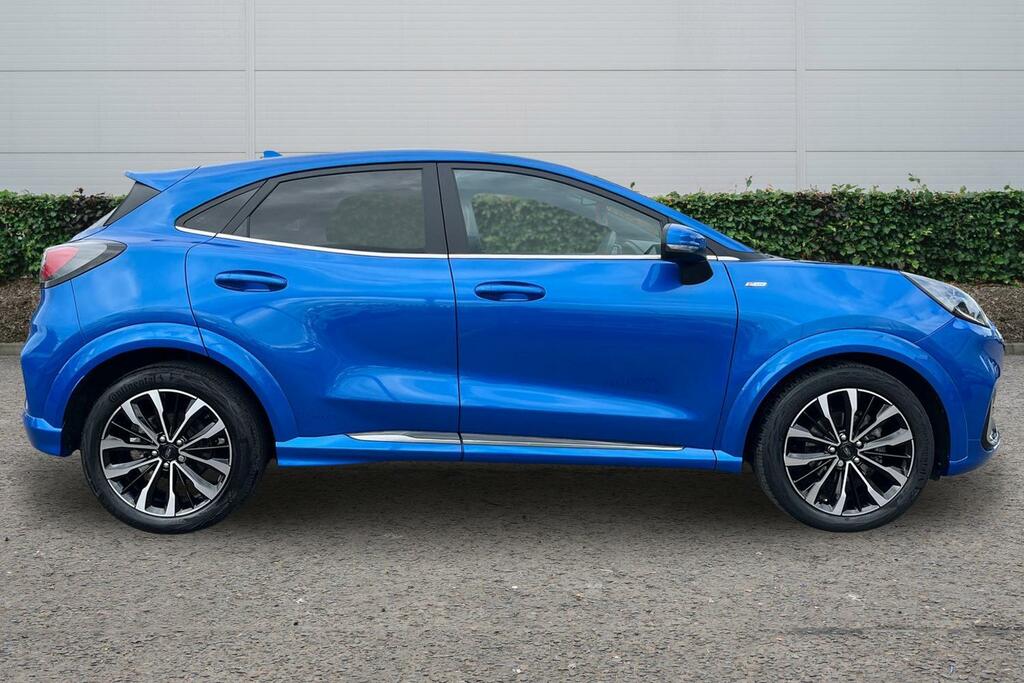 Ford Puma 1.0 Ecoboost Hybr Mhev 155 St-line Vignale Dct WP23AXK Blue #3