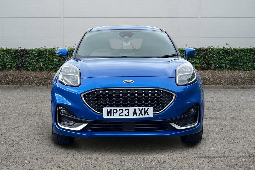 Ford Puma 1.0 Ecoboost Hybr Mhev 155 St-line Vignale Dct WP23AXK Blue #4
