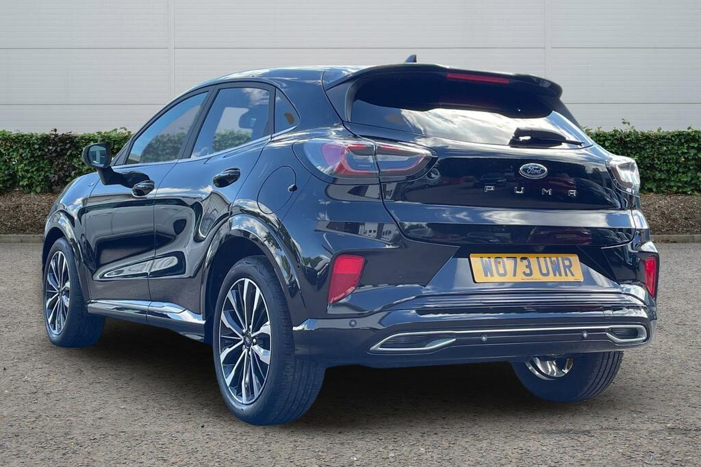 Ford Puma 1.0 Ecoboost Hybrid Mhev St-line Vignale WO73UWR Black #2