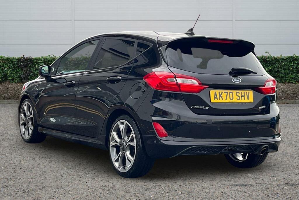 Ford Fiesta 1.0 Ecoboost Hybrid Mhev 155 St-line X Edition AK70SHV Black #2