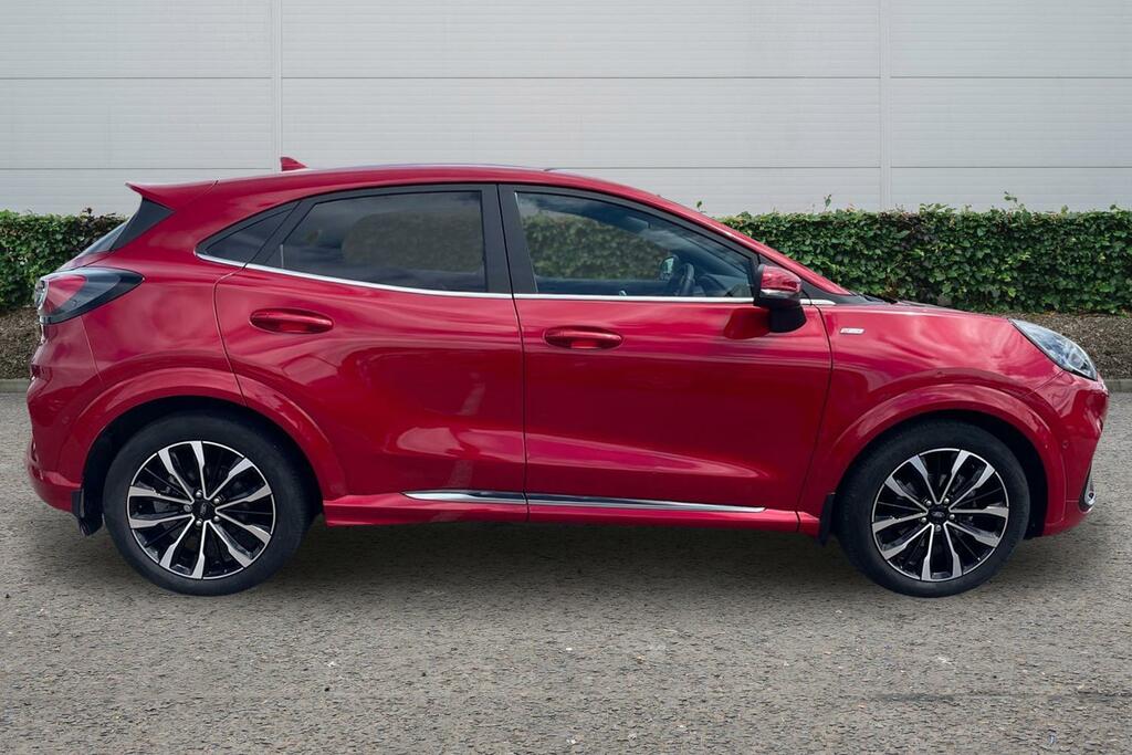 Ford Puma 1.0 Ecoboost Hybr Mhev 155 St-line Vignale Dct Red #3