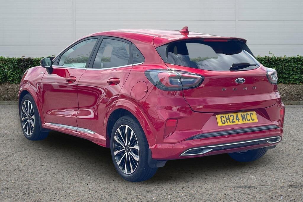 Ford Puma 1.0 Ecoboost Hybr Mhev 155 St-line Vignale Dct Red #2