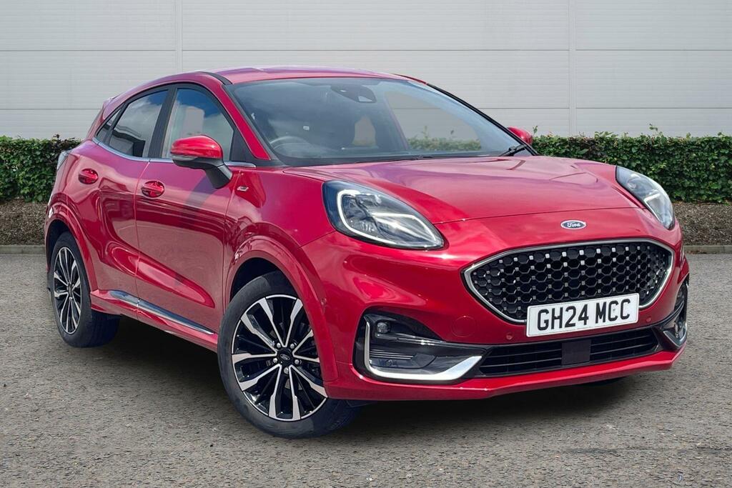 Ford Puma 1.0 Ecoboost Hybr Mhev 155 St-line Vignale Dct Red
