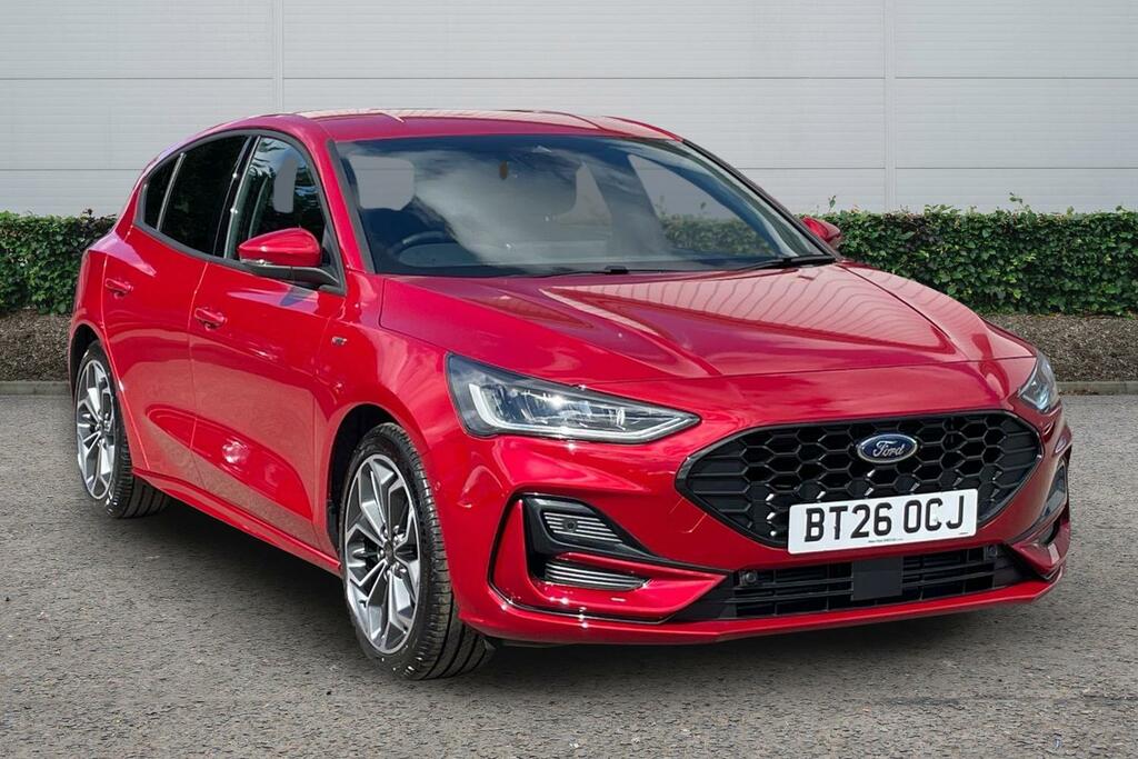 Ford Focus 1.0 Ecoboost Hybrid Mhev 155 St-line X Red