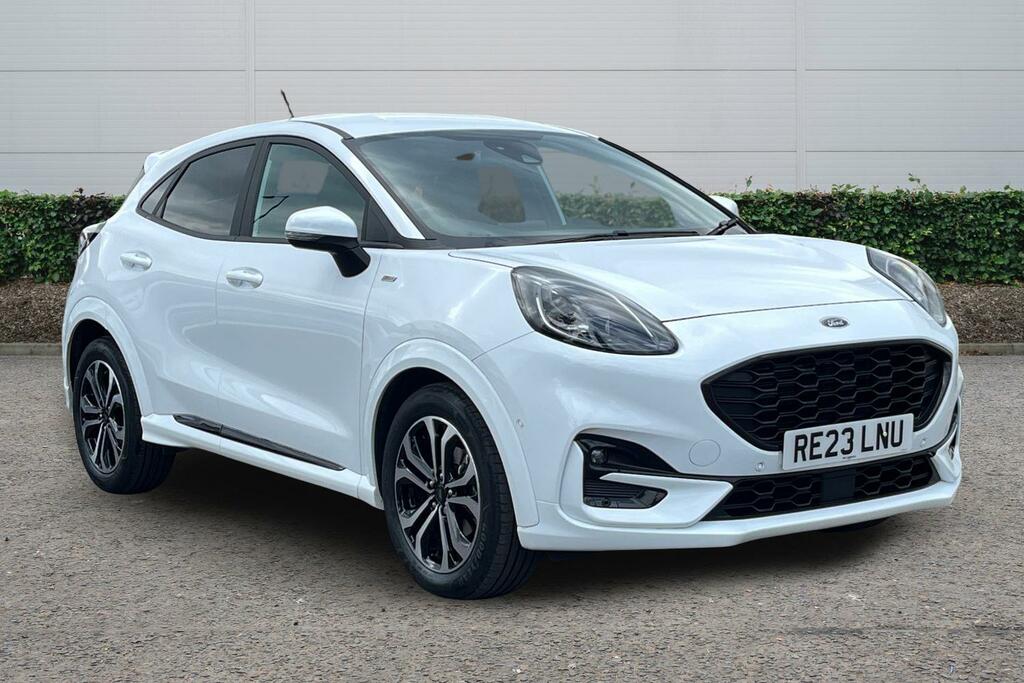 Ford Puma 1.0 Ecoboost Hybrid Mhev St-line White