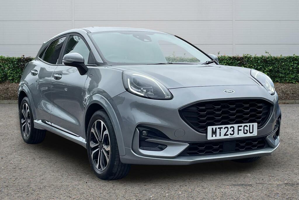 Ford Puma 1.0 Ecoboost Hybrid Mhev St-line MT23FGU Silver