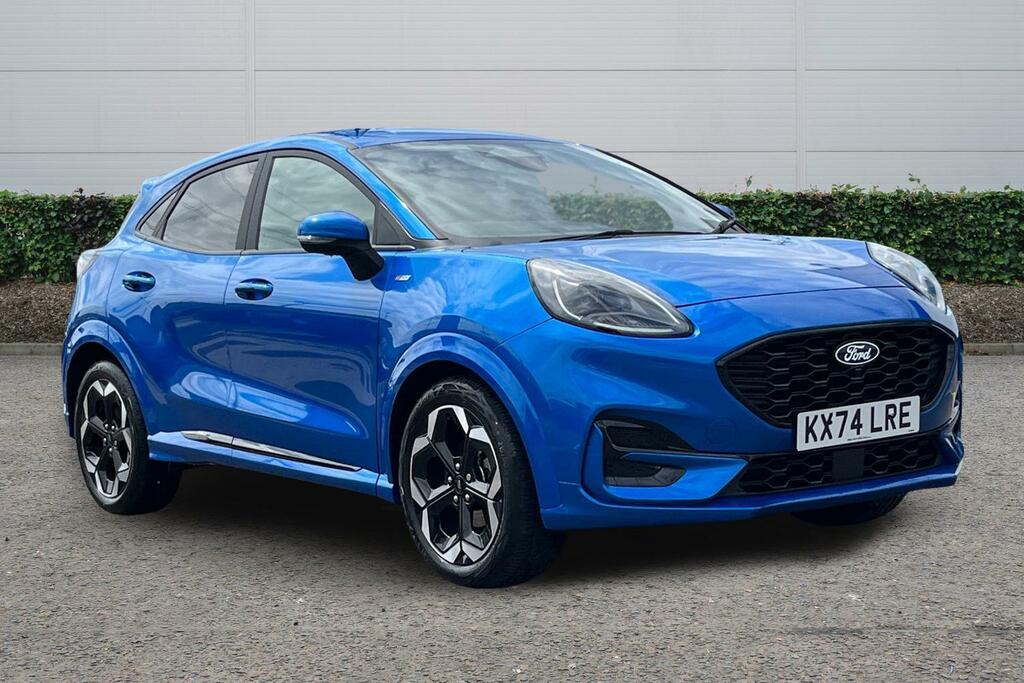 Ford Puma 1.0 Ecoboost Hybrid Mhev St-line X Blue