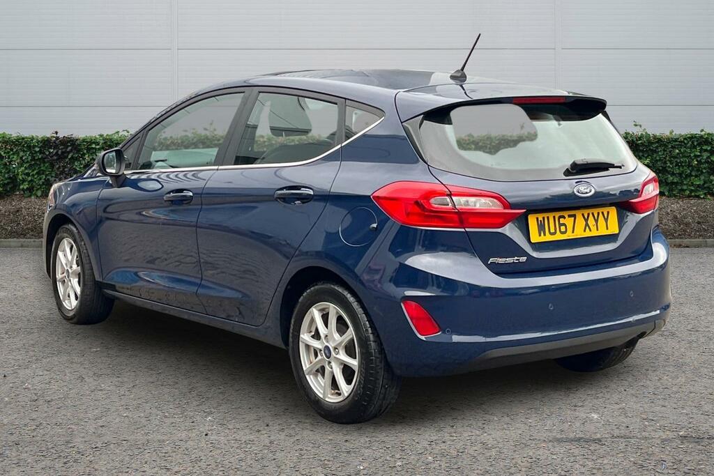 Ford Fiesta 1.0 Ecoboost Zetec WU67XYY Blue #2