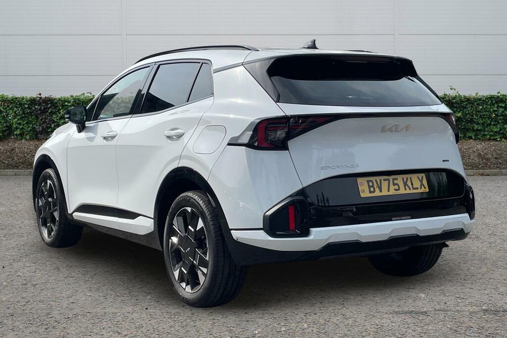 Kia Sportage 1.6T Gdi Hev Gt-line White #2