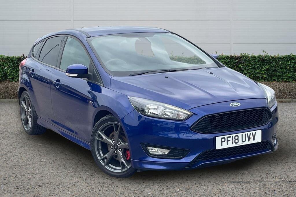 Ford Focus 1.5 Ecoboost 182 St-line X Blue