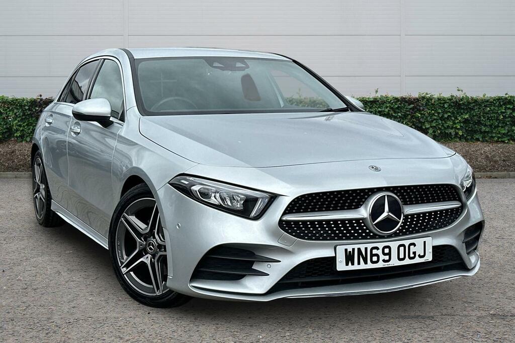 Mercedes-Benz A Class A200 Amg Line Premium WN69OGJ Silver
