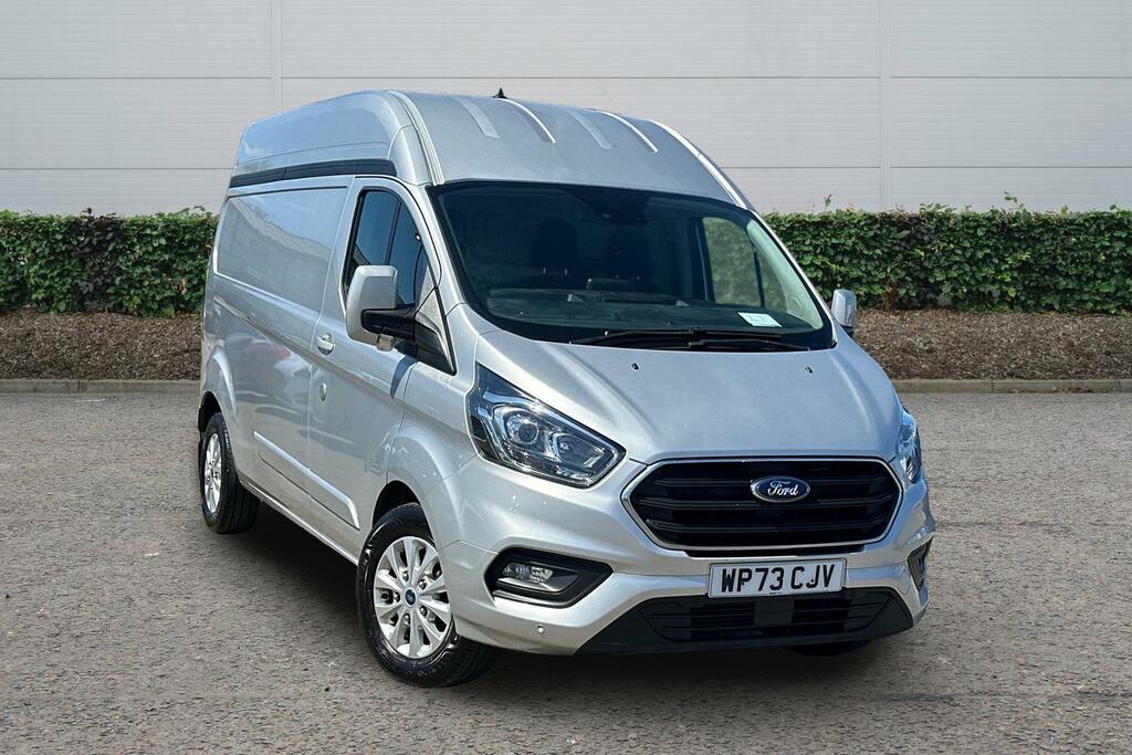 Ford Transit Custom 2.0 Ecoblue 170Ps High Roof Limited Van WP73CJV Silver