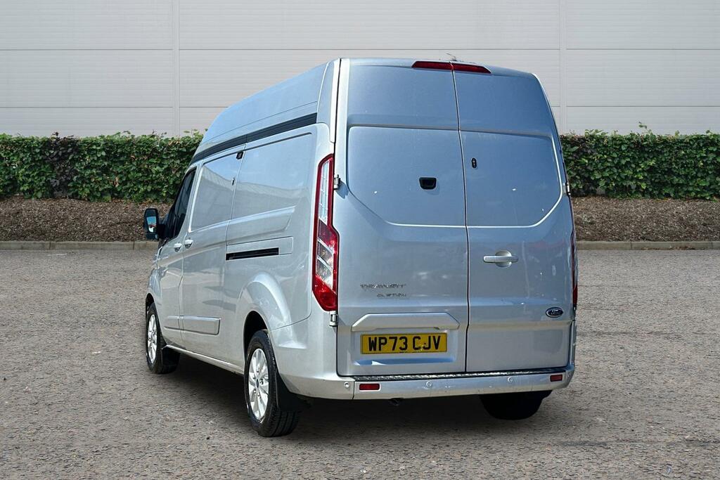 Ford Transit Custom 2.0 Ecoblue 170Ps High Roof Limited Van WP73CJV Silver #2