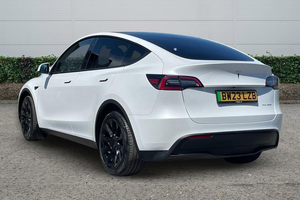 Tesla Model Y Long Range Awd White #2