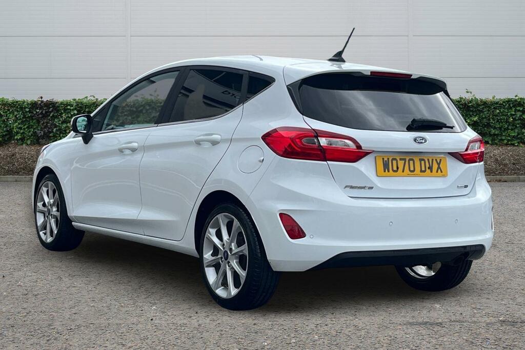 Ford Fiesta 1.0 Ecoboost Hybrid Mhev 125 Titanium X WO70DVX White #2