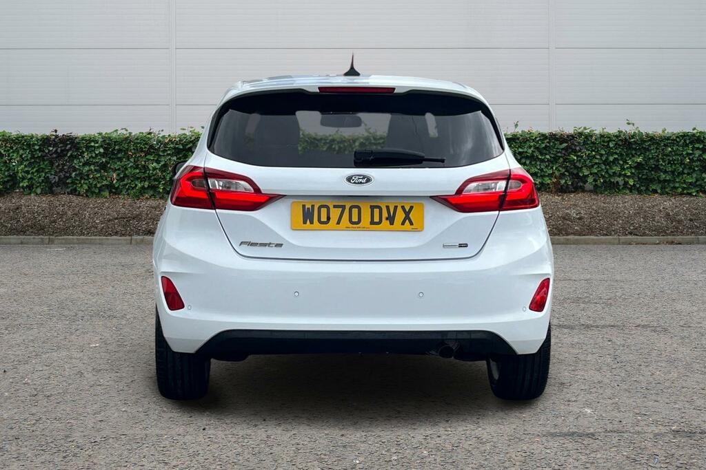Ford Fiesta 1.0 Ecoboost Hybrid Mhev 125 Titanium X WO70DVX White #5