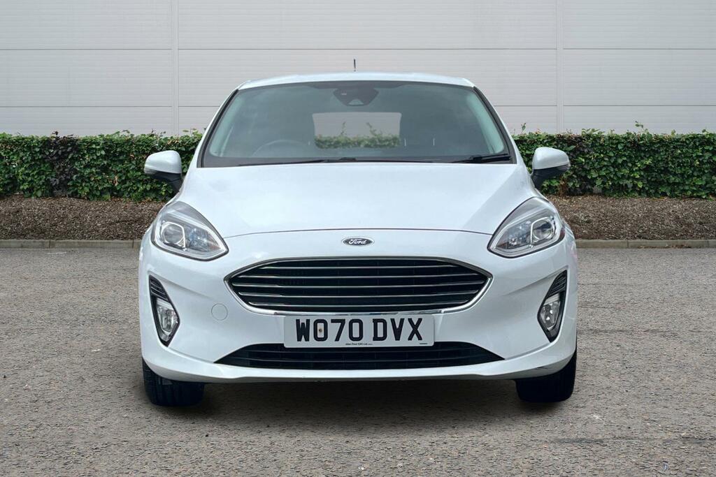 Ford Fiesta 1.0 Ecoboost Hybrid Mhev 125 Titanium X WO70DVX White #4