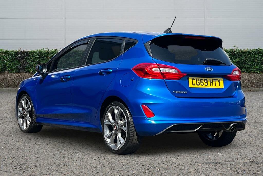 Ford Fiesta 1.0 Ecoboost 140 St-line X CU69HTY Blue #2
