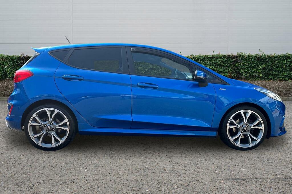 Ford Fiesta 1.0 Ecoboost 140 St-line X CU69HTY Blue #3