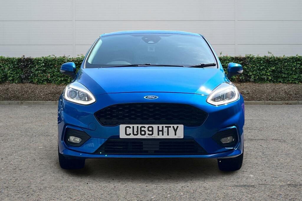 Ford Fiesta 1.0 Ecoboost 140 St-line X CU69HTY Blue #4