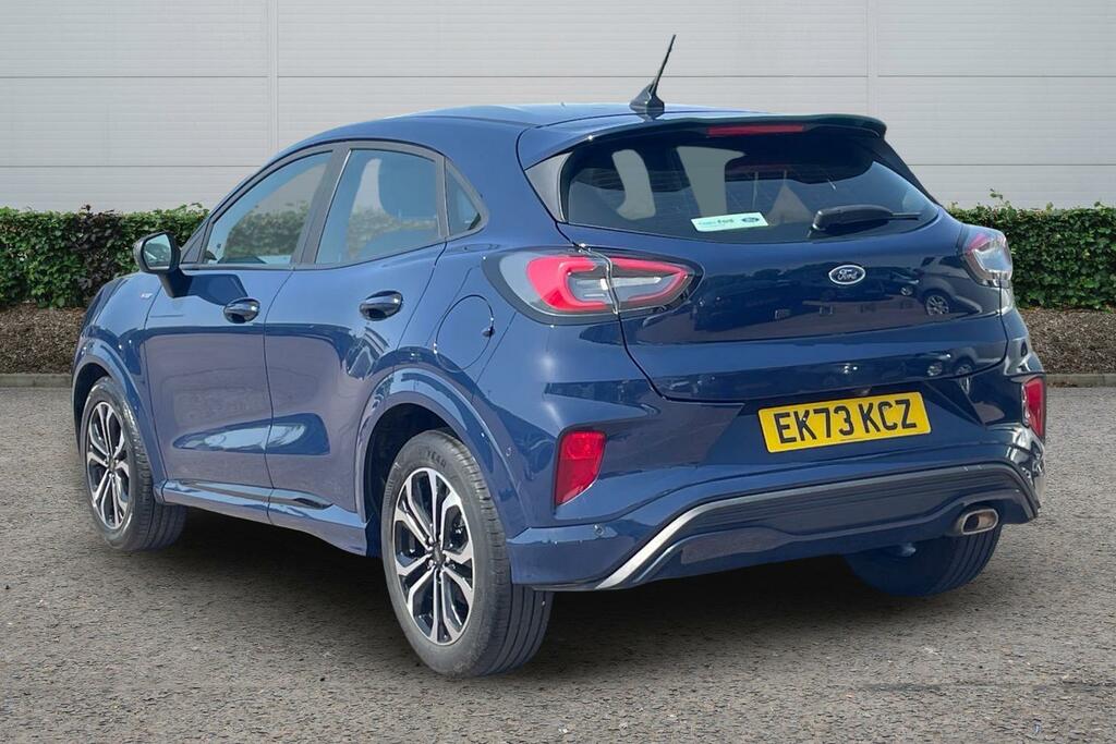 Ford Puma 1.0 Ecoboost Hybrid Mhev St-line EK73KCZ Blue #2
