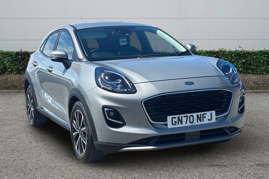 Ford Puma 1.0T Ecoboost Mhev Titanium Euro 6 Ss Silver