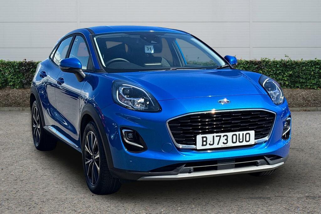 Ford Puma 1.0T Ecoboost Mhev Titanium Euro 6 Ss Blue