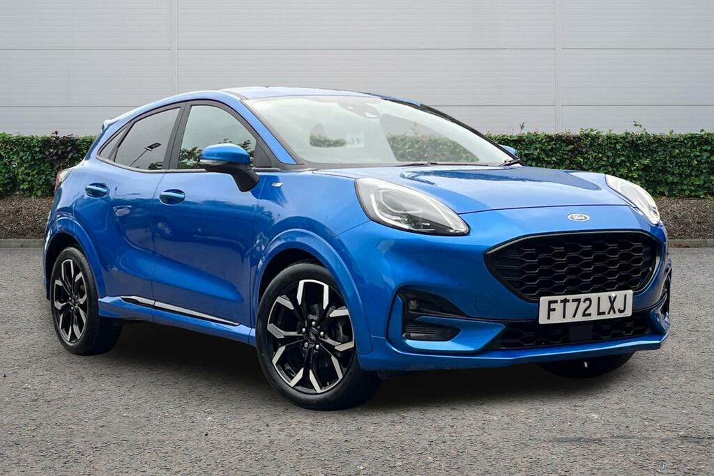 Ford Puma 1.0 Ecoboost Hybrid Mhev 155 St-line X Blue