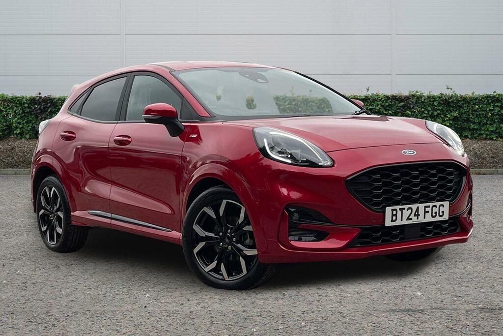 Ford Puma 1.0 Ecoboost Hybrid Mhev St-line X Dct Red