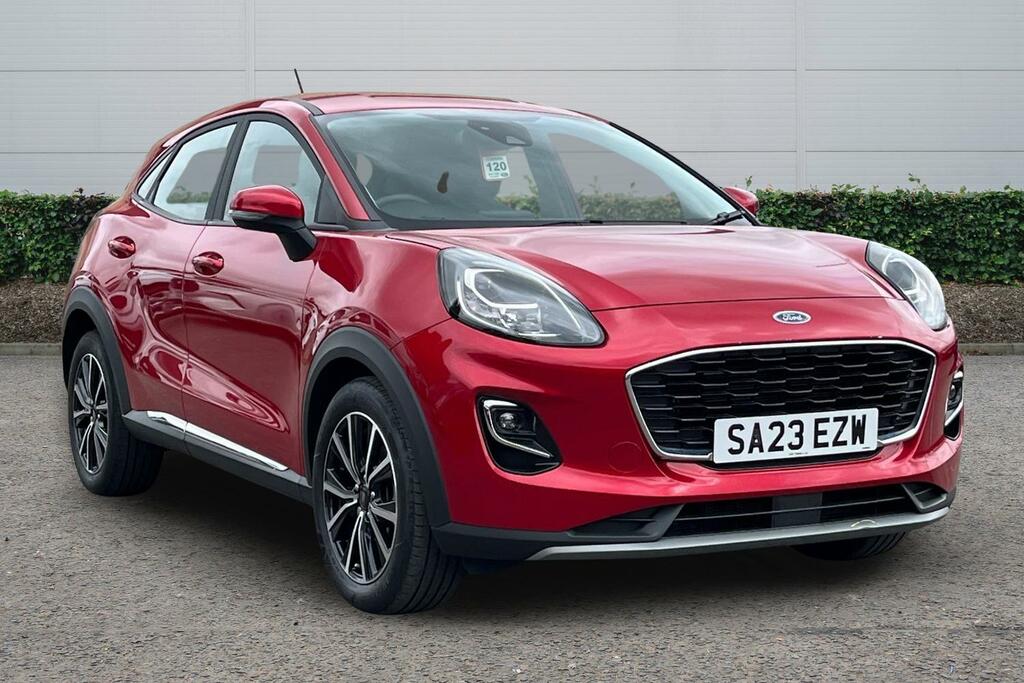Ford Puma 1.0 Ecoboost Hybrid Mhev 155 Titanium Red