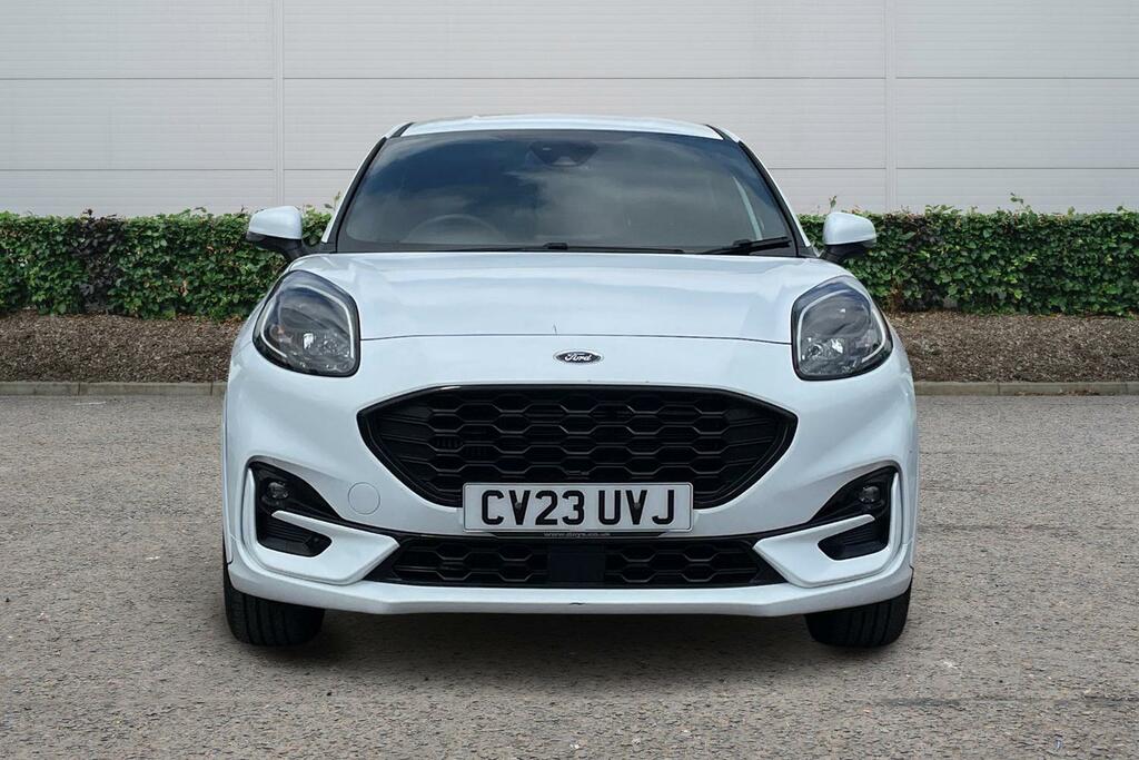 Ford Puma 1.0 Ecoboost Hybrid Mhev St-line CV23UVJ White #4