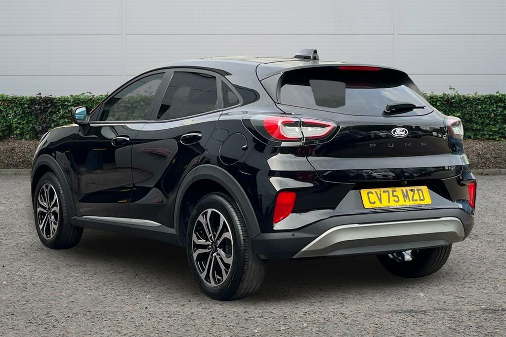 Ford Puma 1.0 Ecoboost Hybrid Mhev Titanium Dct CV75MZD Black #2
