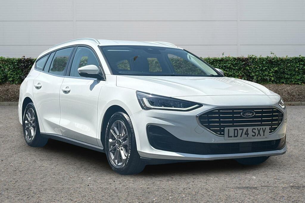 Ford Focus 1.0 Ecoboost Hybrid Mhev Titanium White