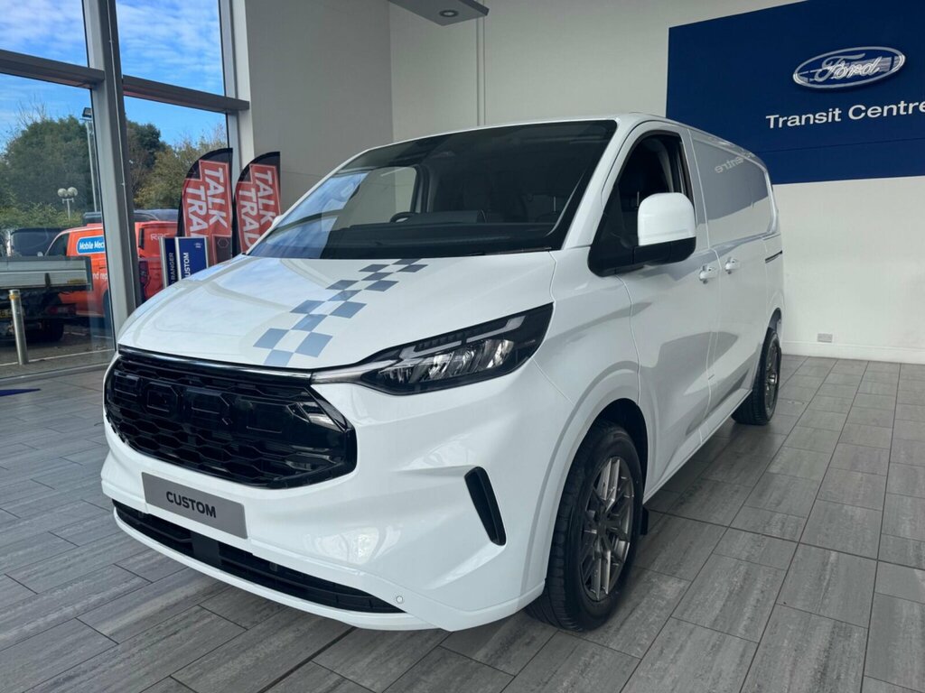 Ford Transit Custom 2.0 320 Ecoblue Limited L1 H1 Euro 6 Ss White #3