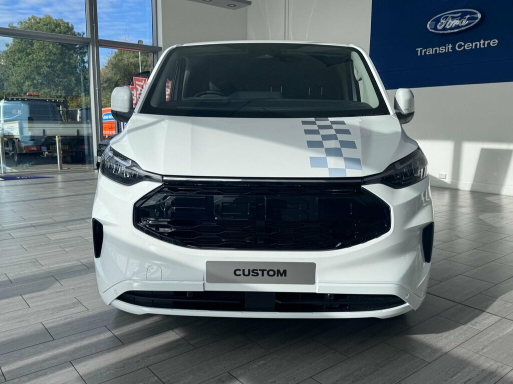 Ford Transit Custom 2.0 320 Ecoblue Limited L1 H1 Euro 6 Ss White #2