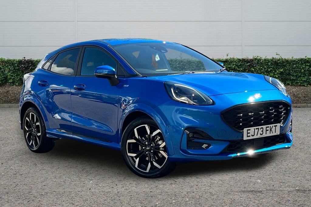 Ford Puma 1.0 Ecoboost Hybrid Mhev St-line X Dct Blue