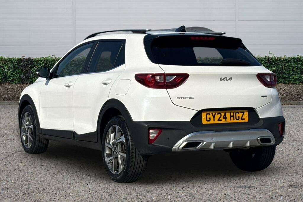 Kia Stonic 1.0T Gdi 48V Gt-line S Dct White #2