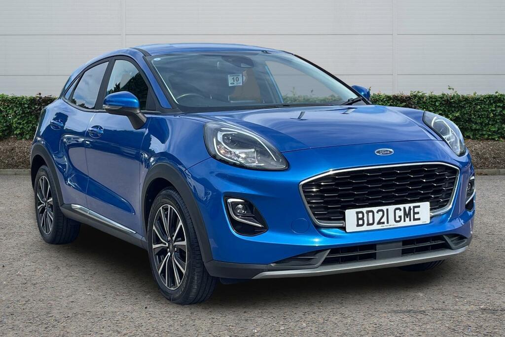 Ford Puma 1.0 Ecoboost Hybrid Mhev Titanium Blue