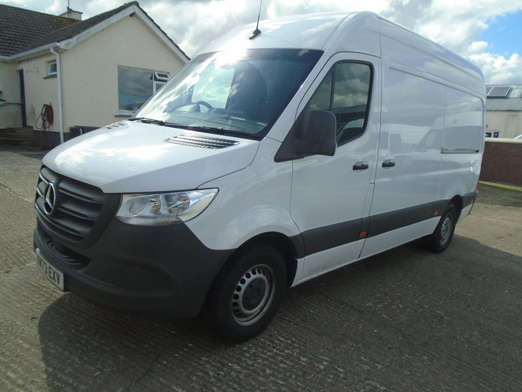 Mercedes-Benz Sprinter 315 Cdi Mwb Hr Rwd White #2