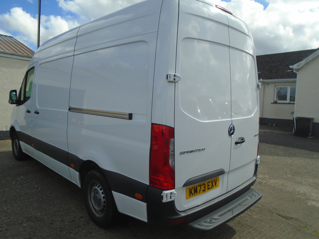 Mercedes-Benz Sprinter 315 Cdi Mwb Hr Rwd White #5